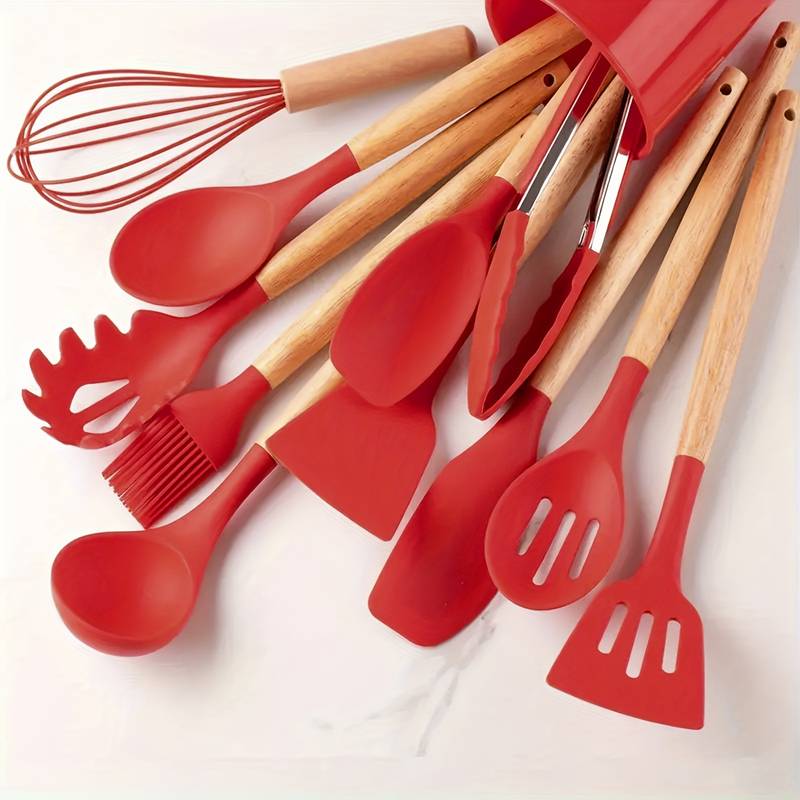 Silik - Scratch-Resistant Silicone Kitchen Utensil Set