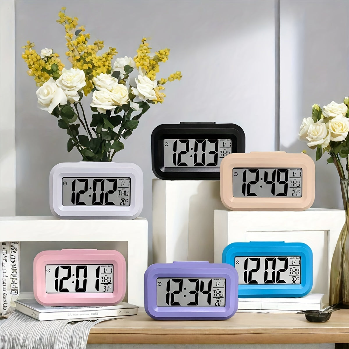 Oclarion - Elegant Digital Alarm Clock with LED Backlight