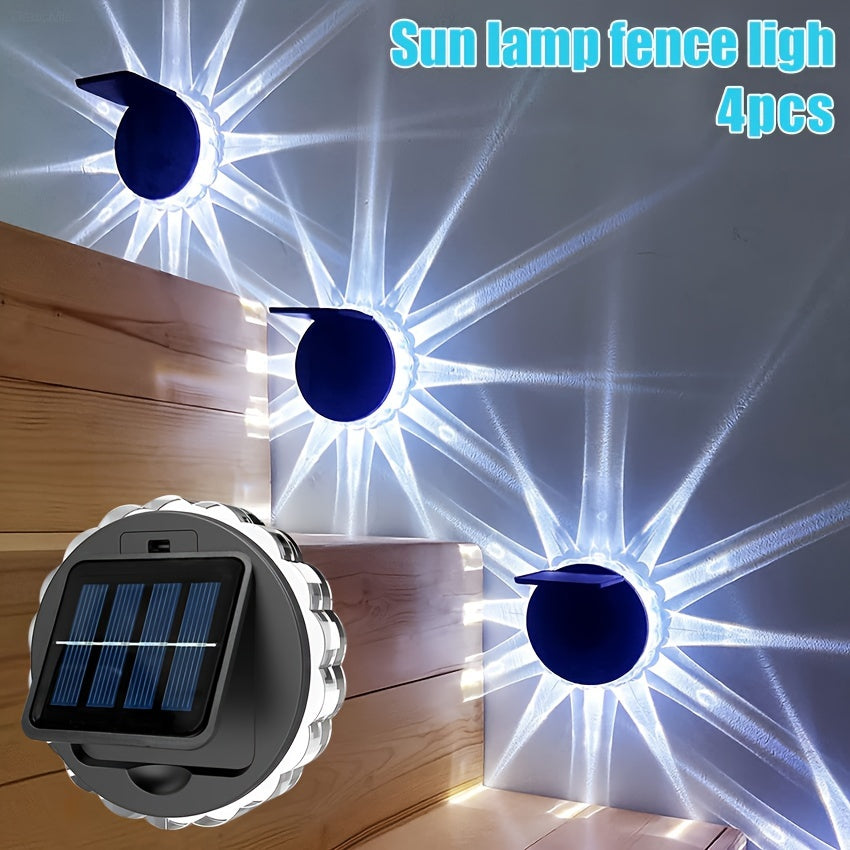 Jalveo Lights - 4-Pack Solar LED Garden Spotlights
