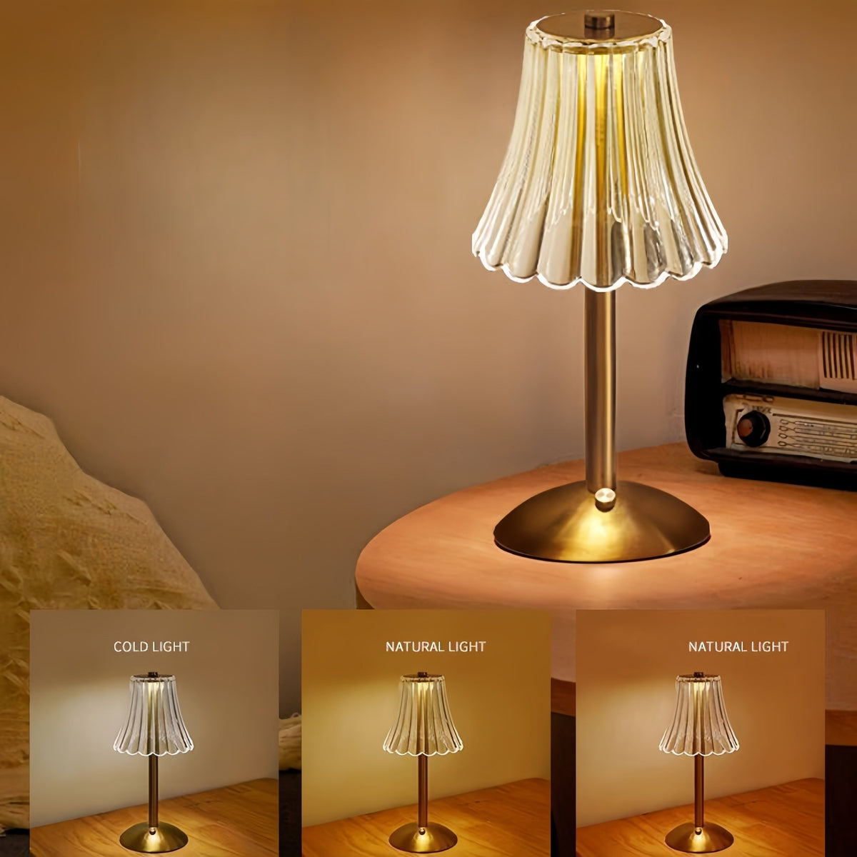 Lamora - Wireless Touch-Control LED Table Lamp