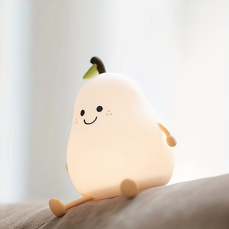 PearGlow Lamp - Rechargeable Dimmable USB LED Lamp