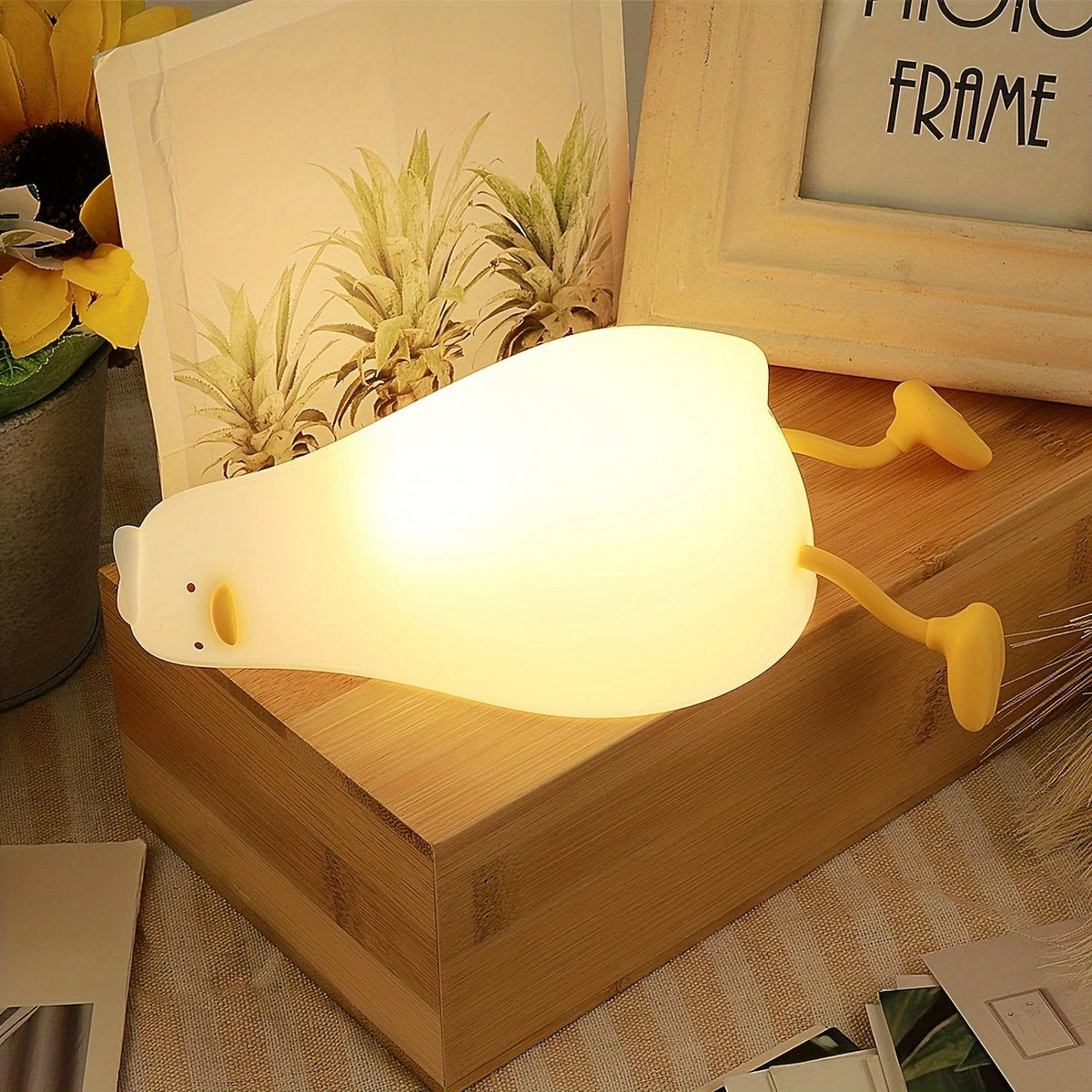 DuckGlow Lamp - Rechargeable LED Duck Mood Light
