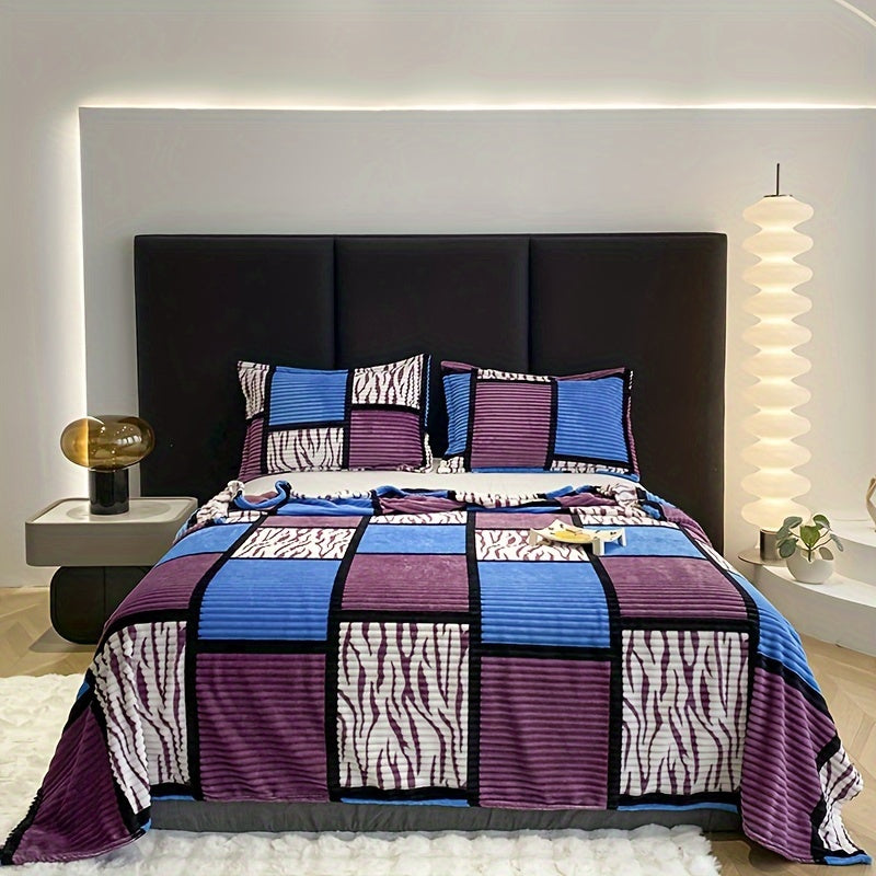 MellowWeave - Soft Flannel Throw Blanket for All Seasons