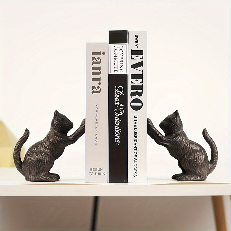 IronVintage - Cast Iron Bookends with Timeless Vintage Style