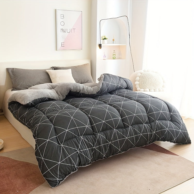 LoftWeave - Reversible All-Season Duvet with Geometric Patterns