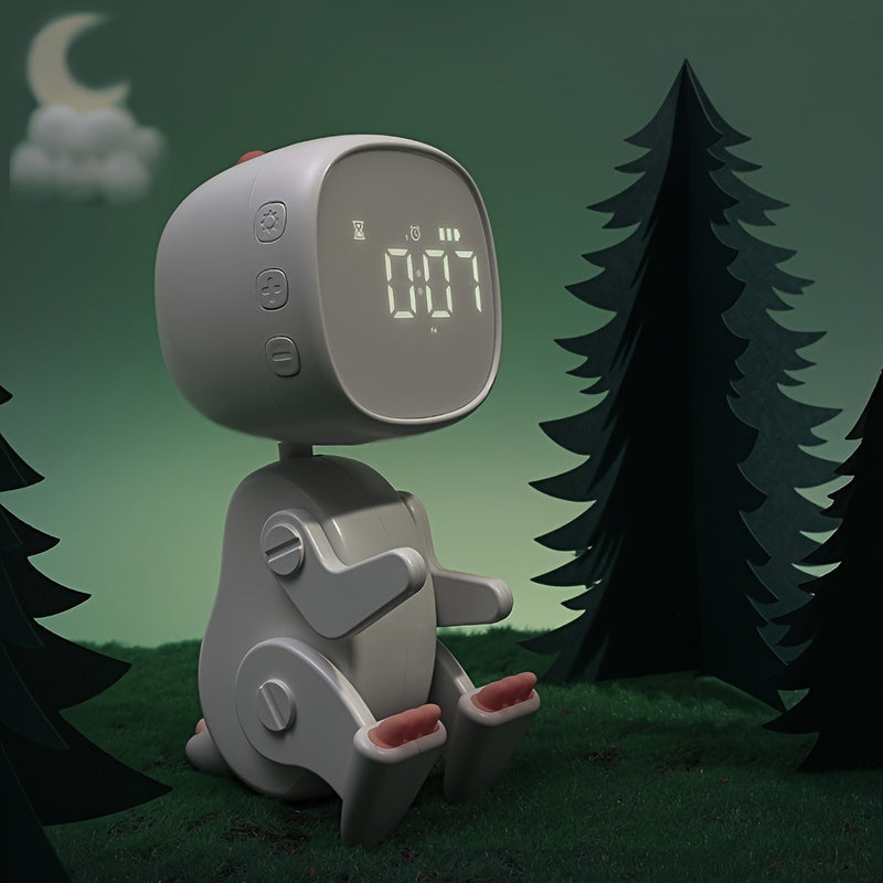 TimeDino - Rechargeable Dinosaur Digital Alarm Clock