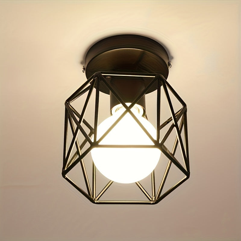 NordicLight - Plafonnier Noir Minimaliste pour Cuisine