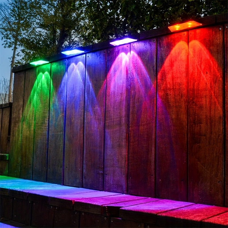 SolarShine - Multicolor Solar LED Outdoor Wall Light