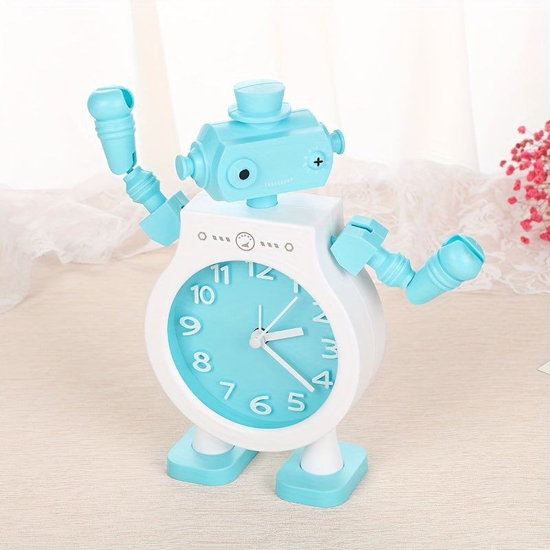 TimeBuddy Clock - Playful Robot Alarm Clock with Alarm and Timer