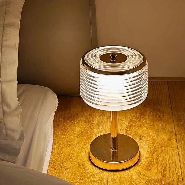 GlowRing Light - Round LED Table Lamp with Modern Design