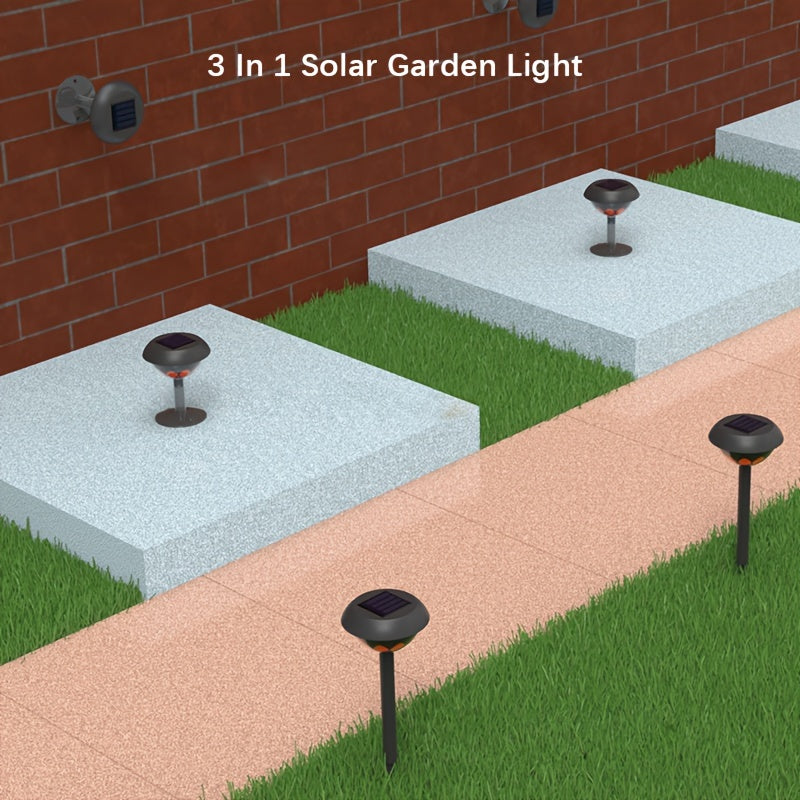 LumiLuxe - Modern Solar LED Garden Lamp
