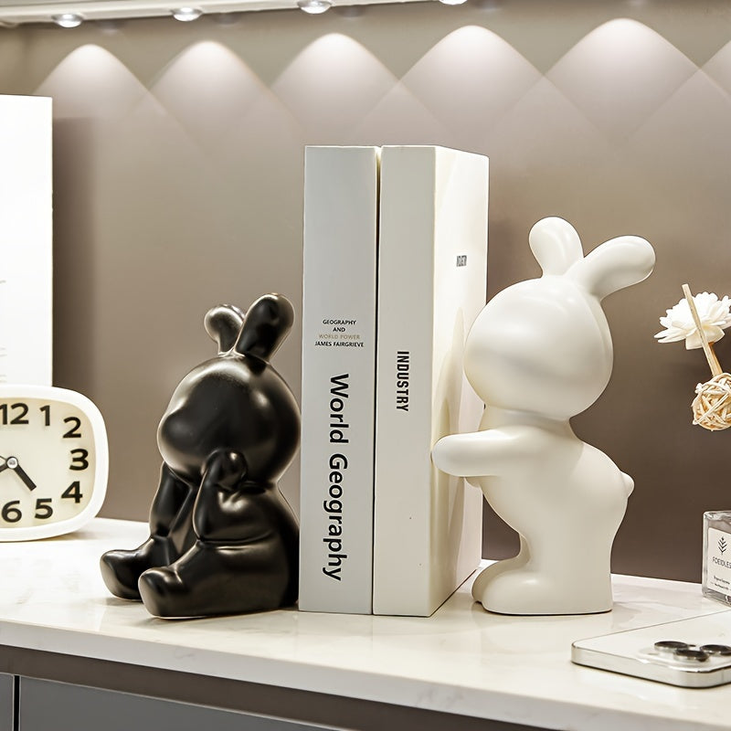 BunnyAnime - Cute Rabbit Bookends for Anime Fans