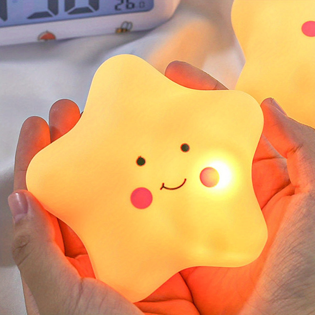 Tystella - Pentagram LED Night Light for Kids' Bedroom