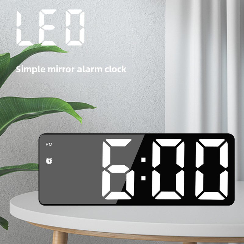 LumiClock - LED Alarm Clock with Date and Temperature Display