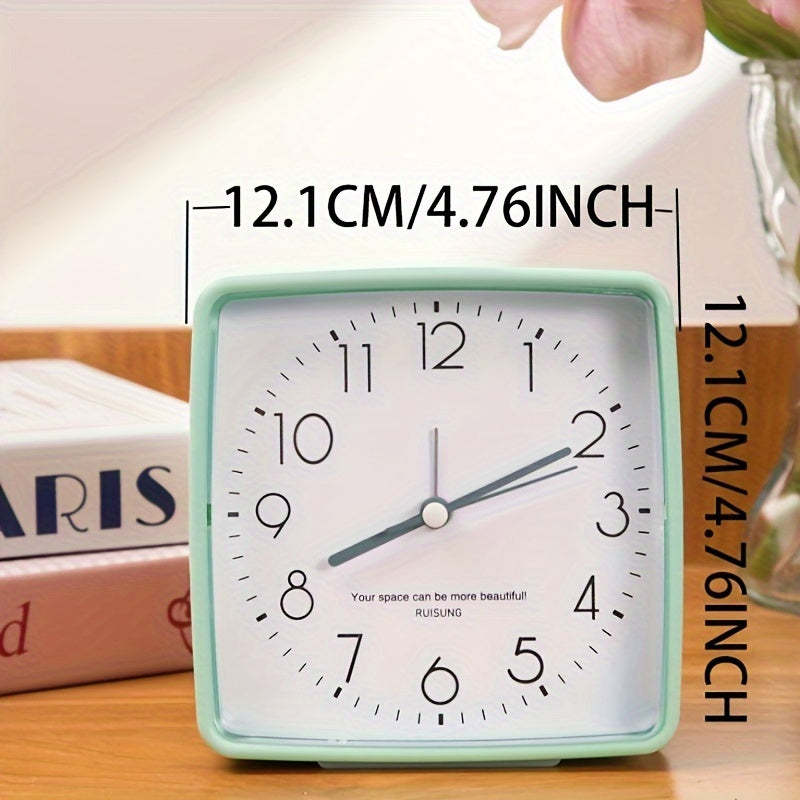 TickTockCharm - Minimalist Cartoon Analog Alarm Clock