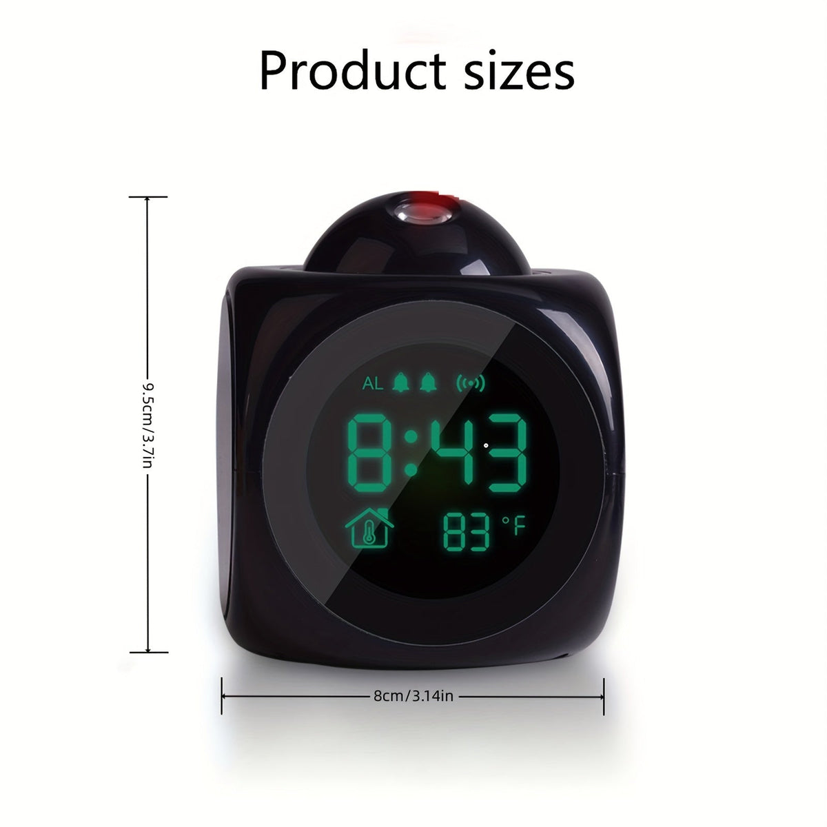 TimeCast Clock - LCD Projection Alarm Clock
