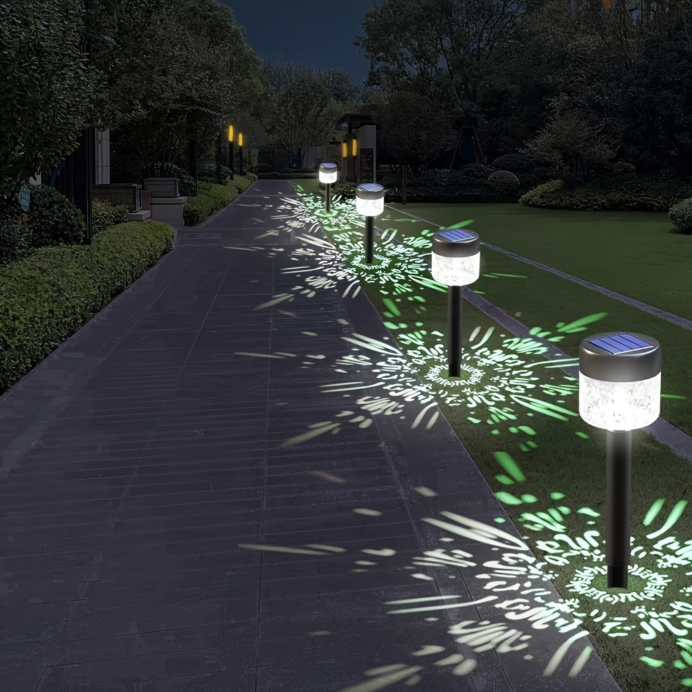 SolarGlow Set - Pack of 4 Solar Garden Lights for Affordable Outdoor Lighting