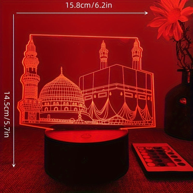 Ekova - 3D LED Mood Light with Remote Control