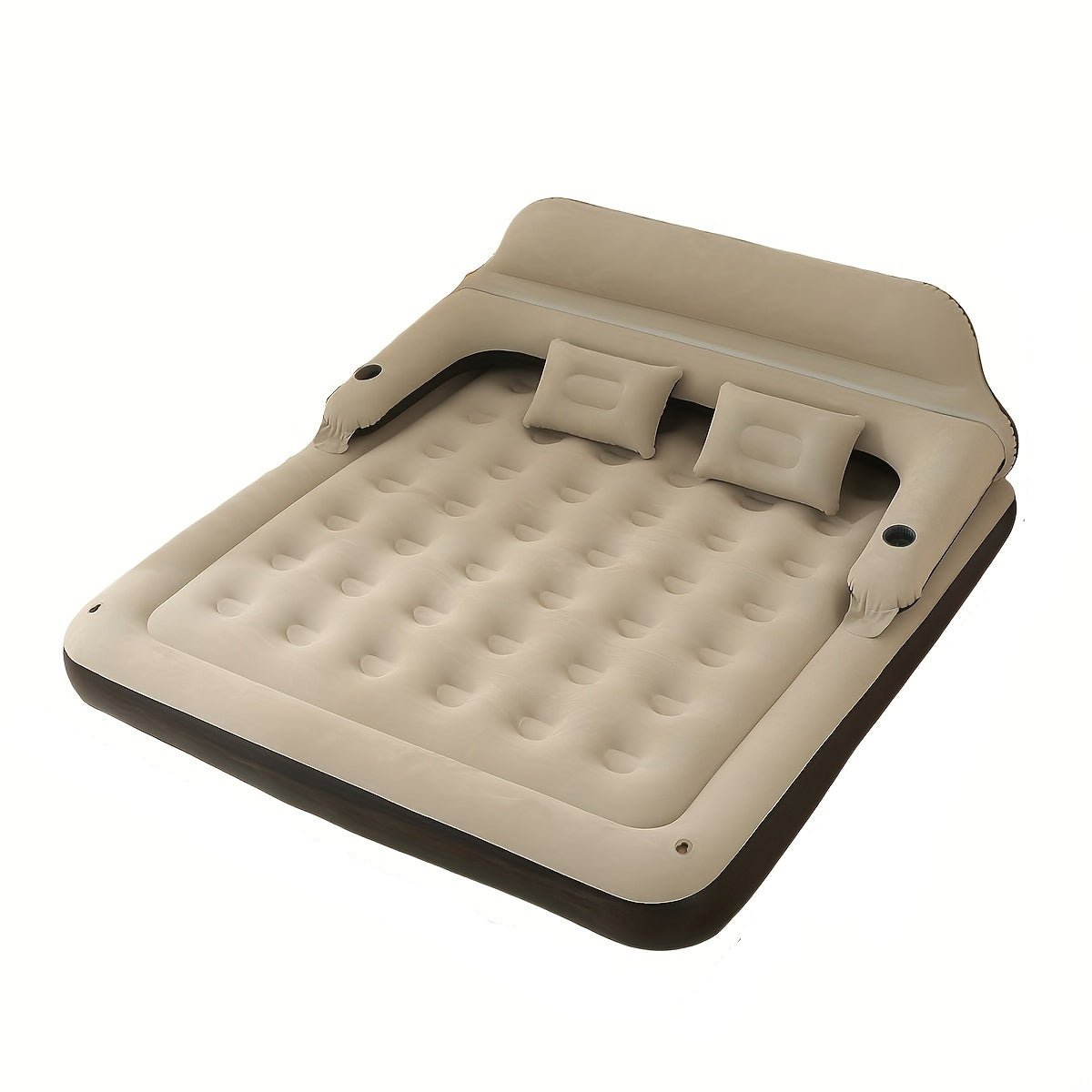 AirComfort Mattress - Inflatable Bed with Backrest and Built-In Pump