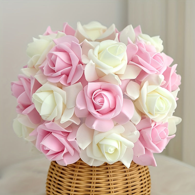 FloraGlow - Art Deco Rose Table Lamp with USB Port