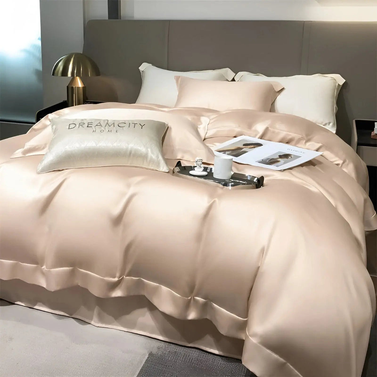 SilkBamboo - Ultra-Soft Organic Bamboo Bedding Set
