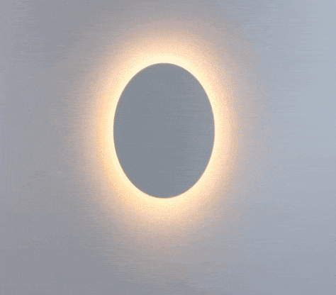 LED Touch Wall Sconce - Metal and Acrylic Elegance