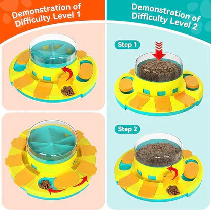PuzzleFeast Pet Feeder - Jeu de Nourrissage Interactif