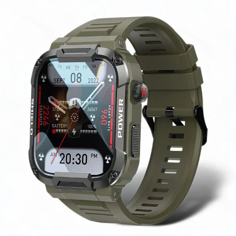ForceGuard Watch - Smartwatch Militaire Durable IP68