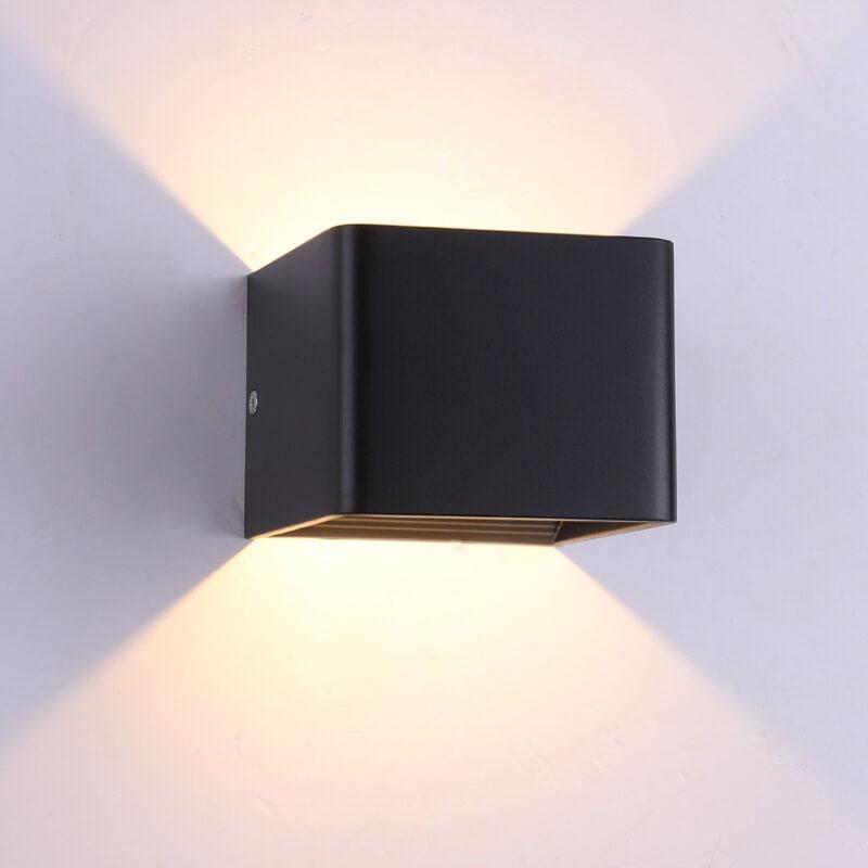 LuminSquare LED Wall Sconce - Mini Square Aluminum Wall Light