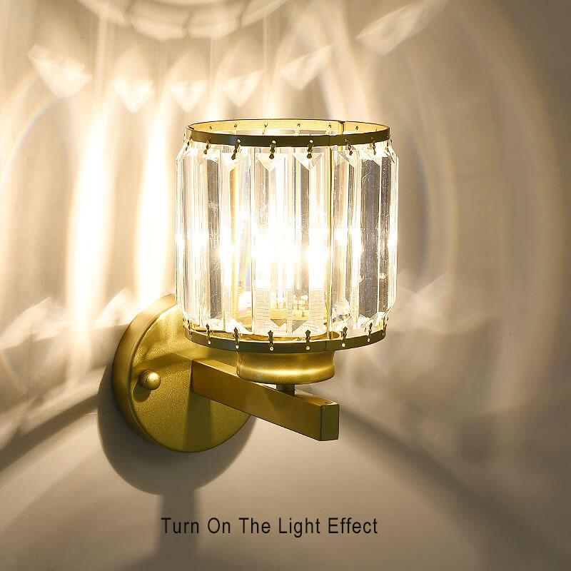 Cristalux - LED Crystal Wall Sconce for Modern Interiors