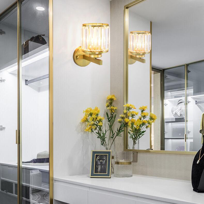 Cristalux - LED Crystal Wall Sconce for Modern Interiors