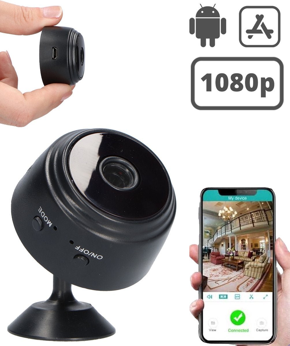 SafetyCam - Ultra Compact 1080p WiFi Mini Security Camera