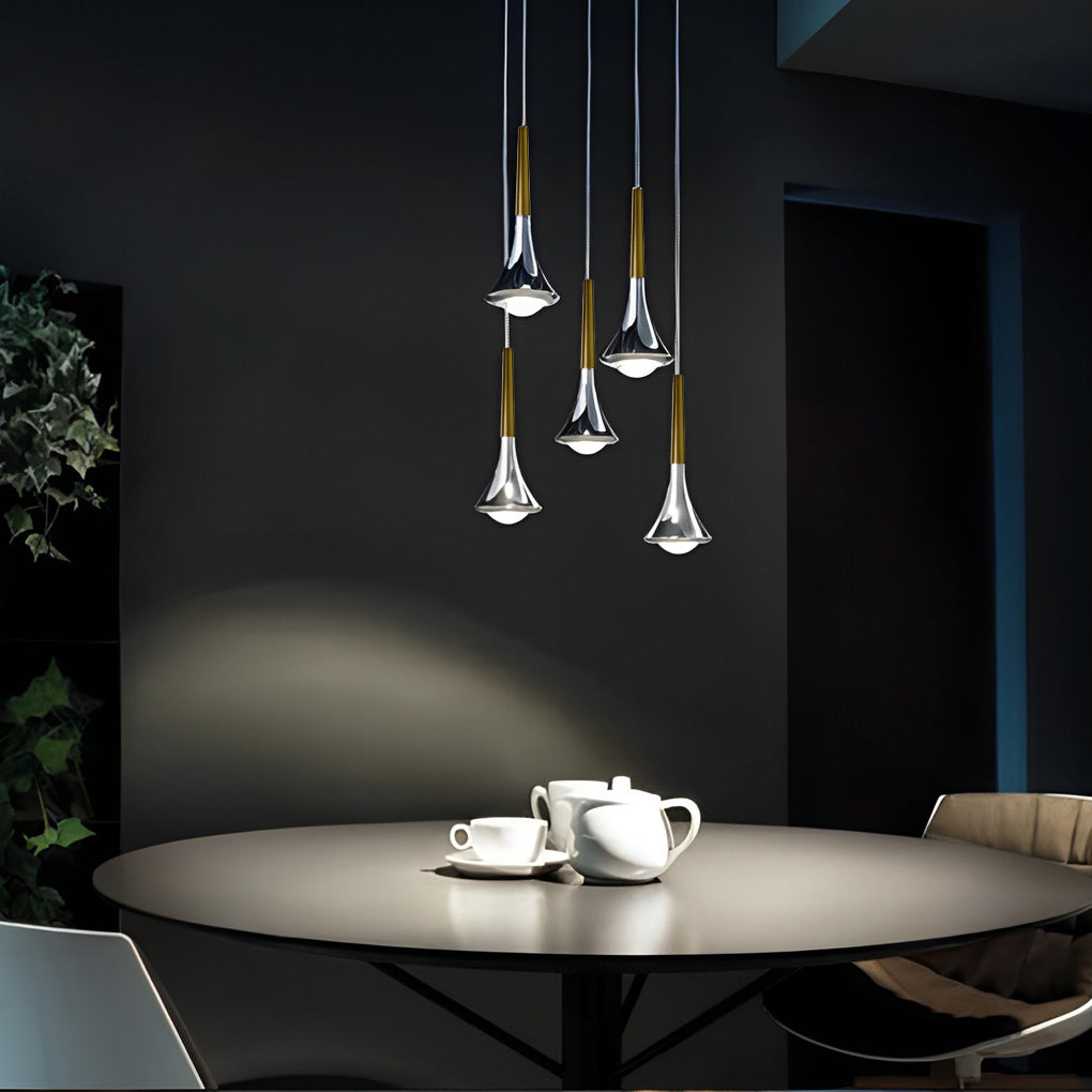 Gootdruppel Light - Scandinavian LED Metal Pendant Light for Minimalist Interiors