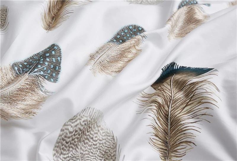 Feathers - Egyptian Cotton Duvet Set for an Elegant Bedroom
