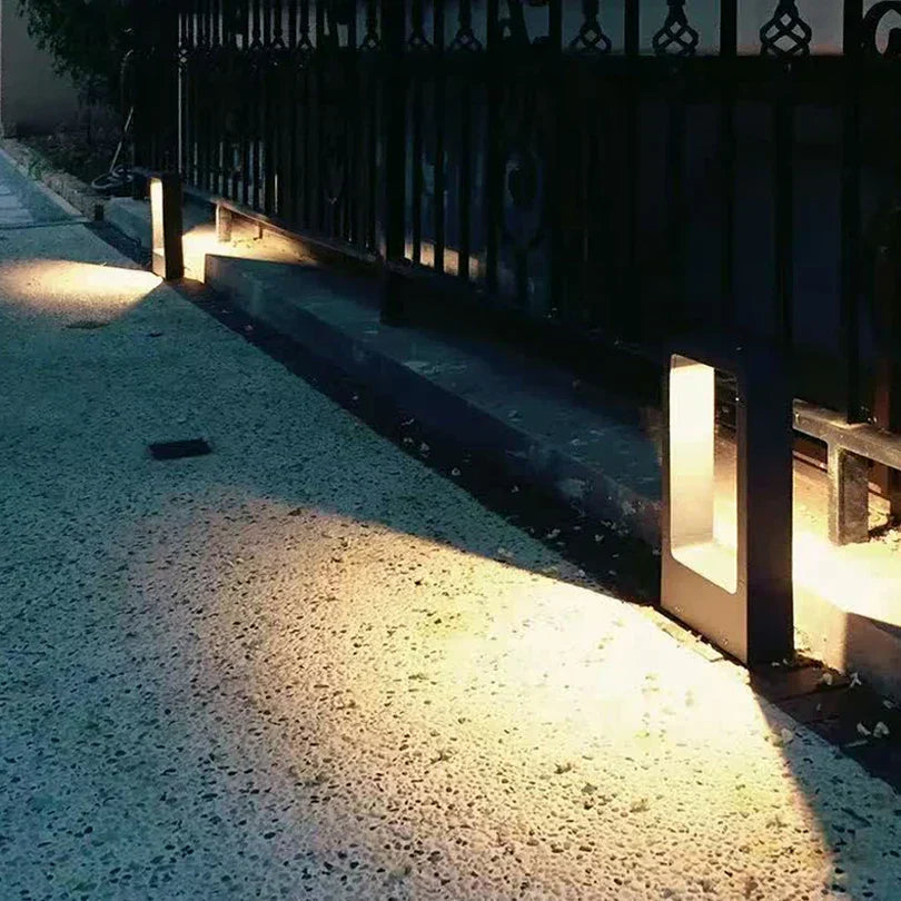 BrilleSol - Borne lumineuse LED d'extérieur pour jardin et allées