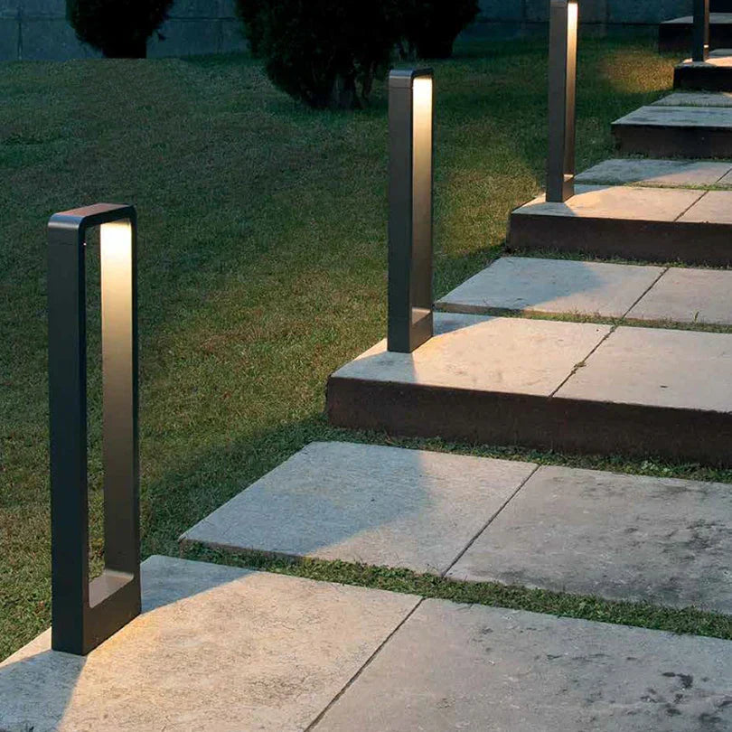 BrilleSol - Borne lumineuse LED d'extérieur pour jardin et allées