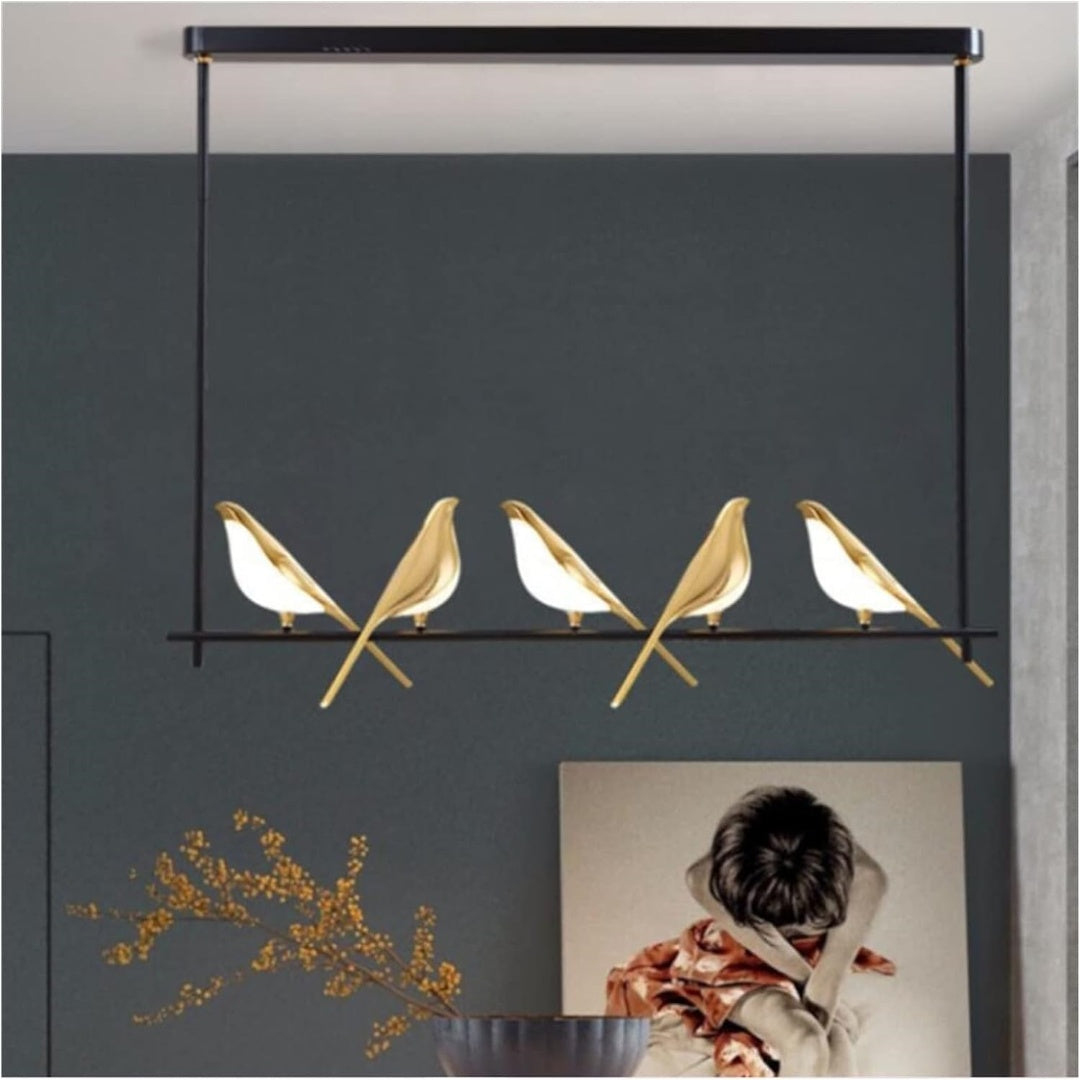 BirdLume Light - Bird-Inspired LED Pendant for Modern Interiors