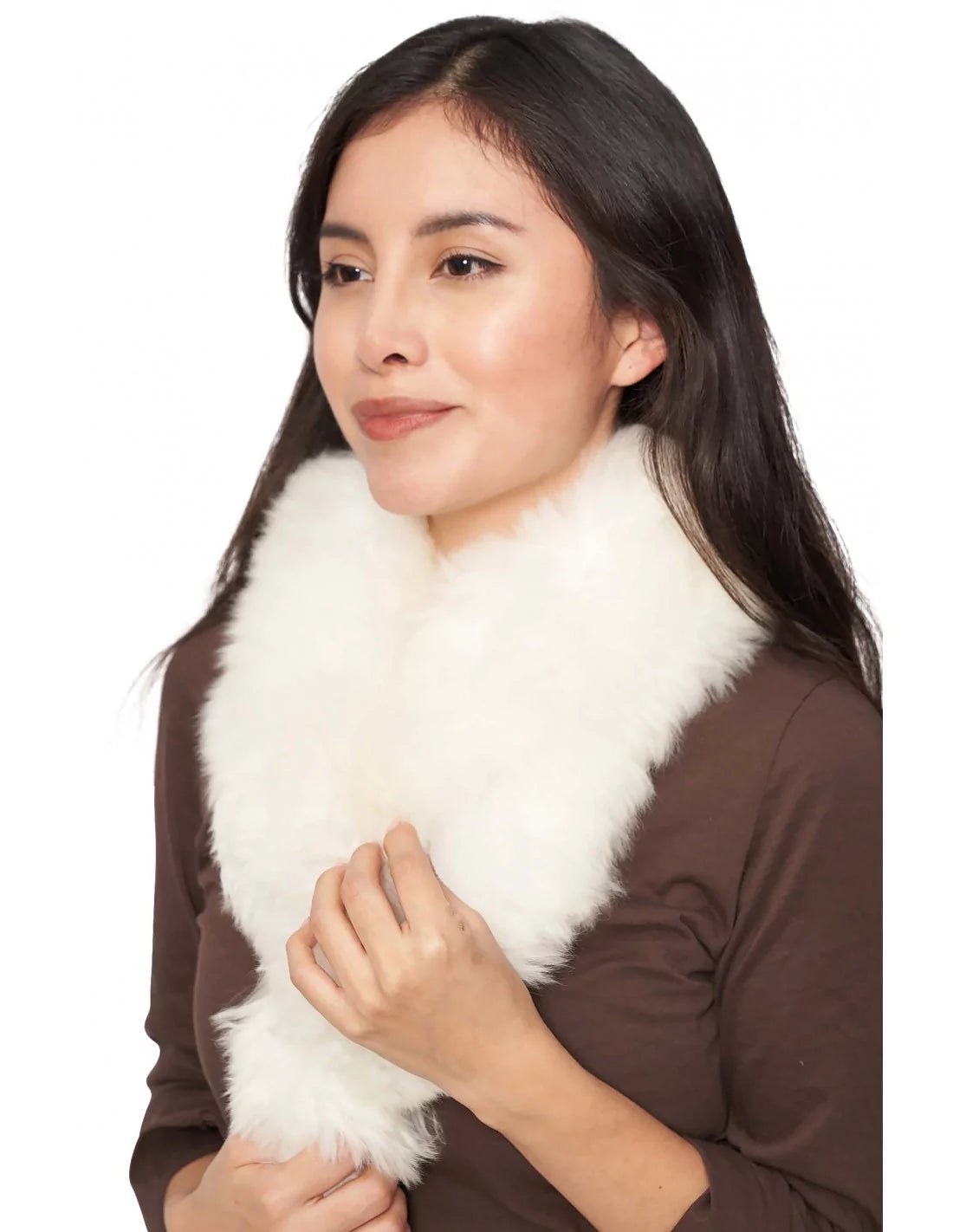 AlpacaLux - Premium 100% Alpaca Wool Winter Scarf