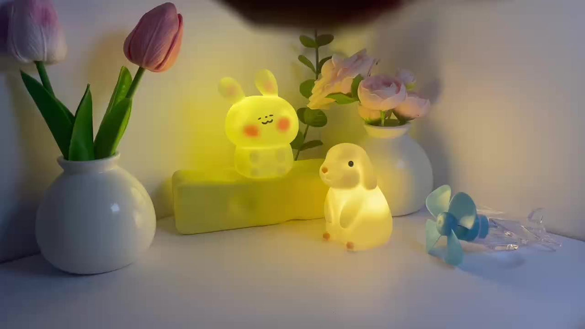 GlowDeco - Wireless Art Deco Night Light for the Bedroom