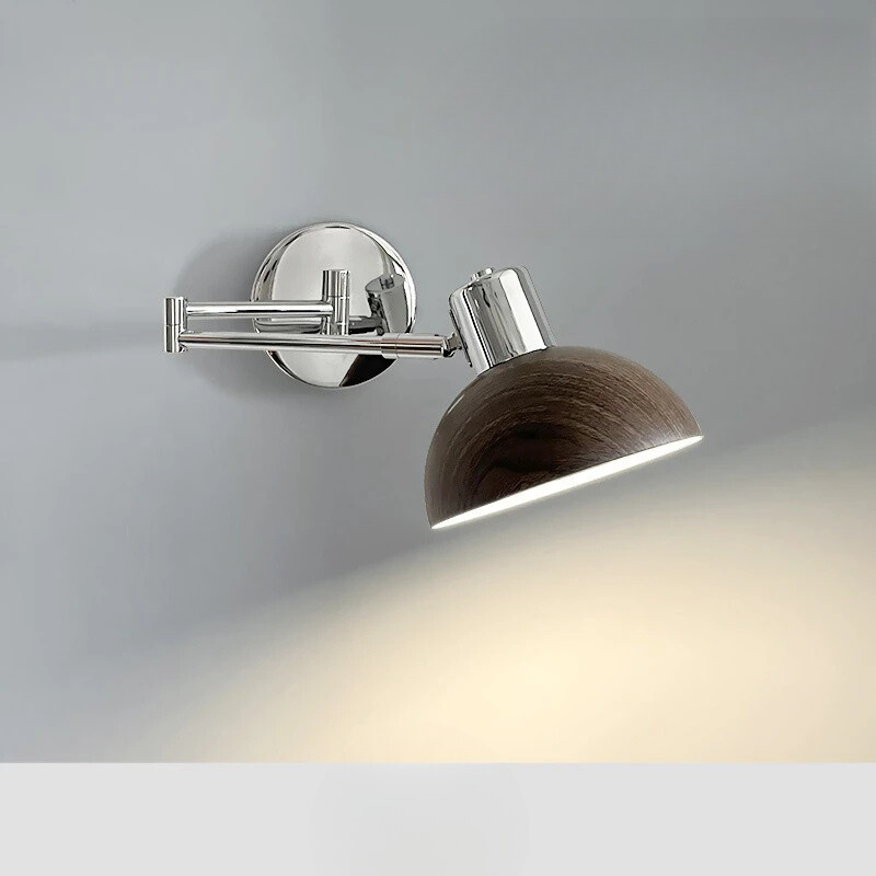 TelescopicLamp - Adjustable Retro Wall Light with Reading Arm