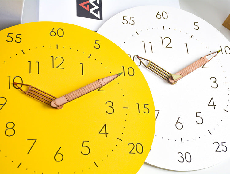 RhymeTime - Silent Wall Clock for Kids' Rooms