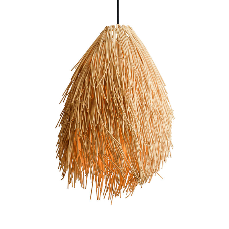 RattanGlow Pendant - Woven Rattan Pendant Light