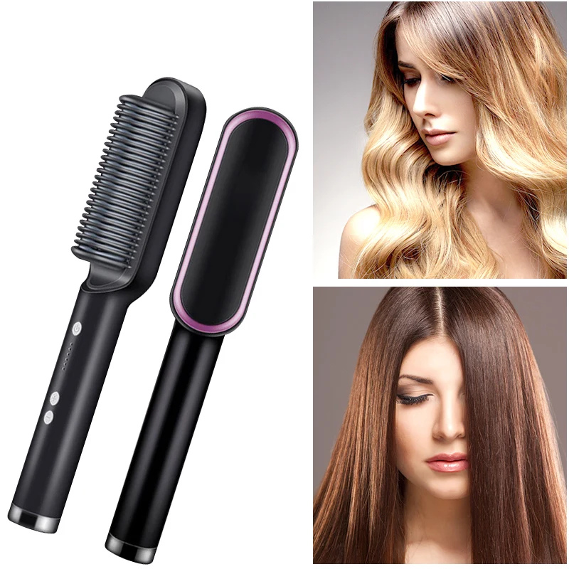 StyloHeat - Professional Heated Brush for Smooth Hair