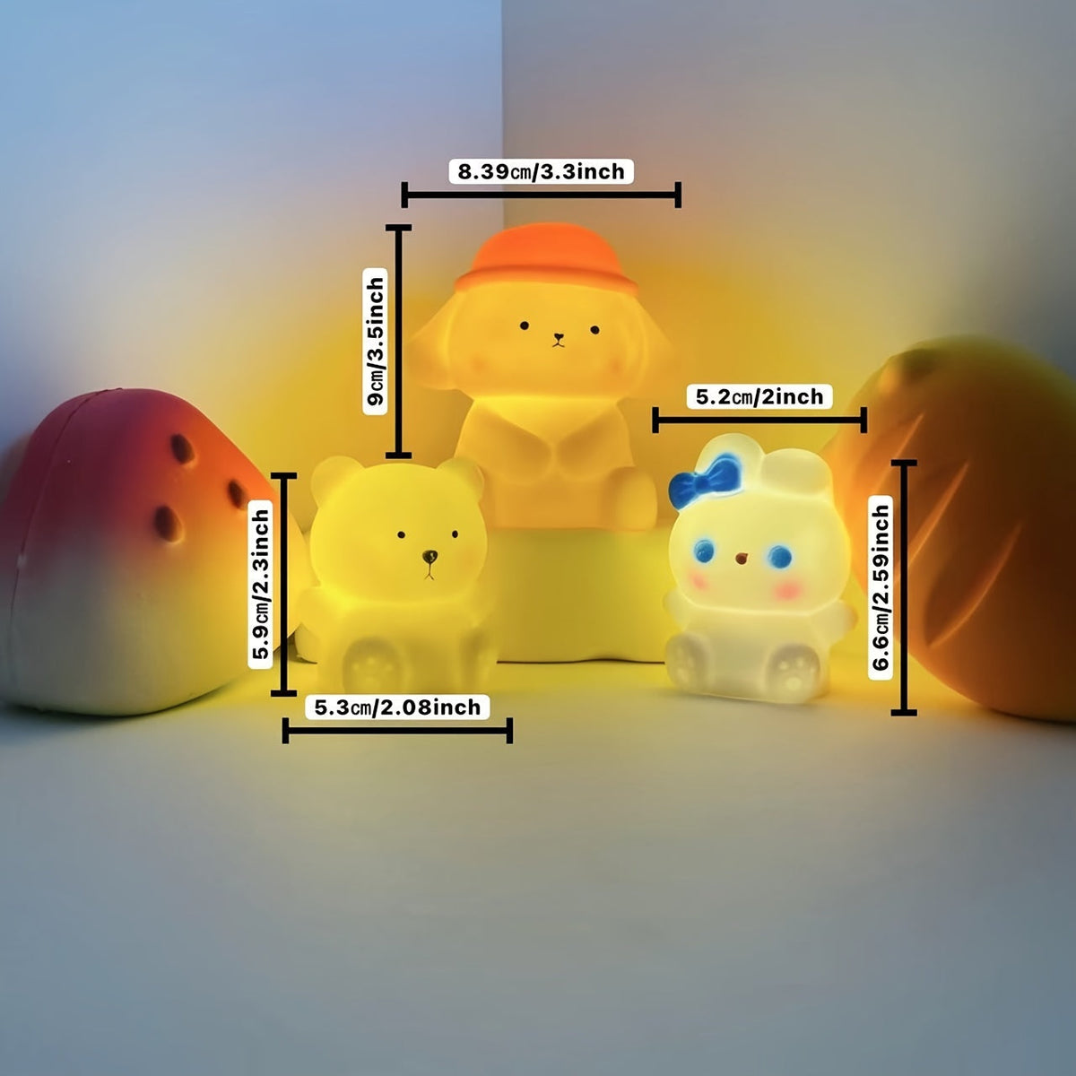 PuppyGlow Light - Puppy LED Night Light for Kids' Bedroom