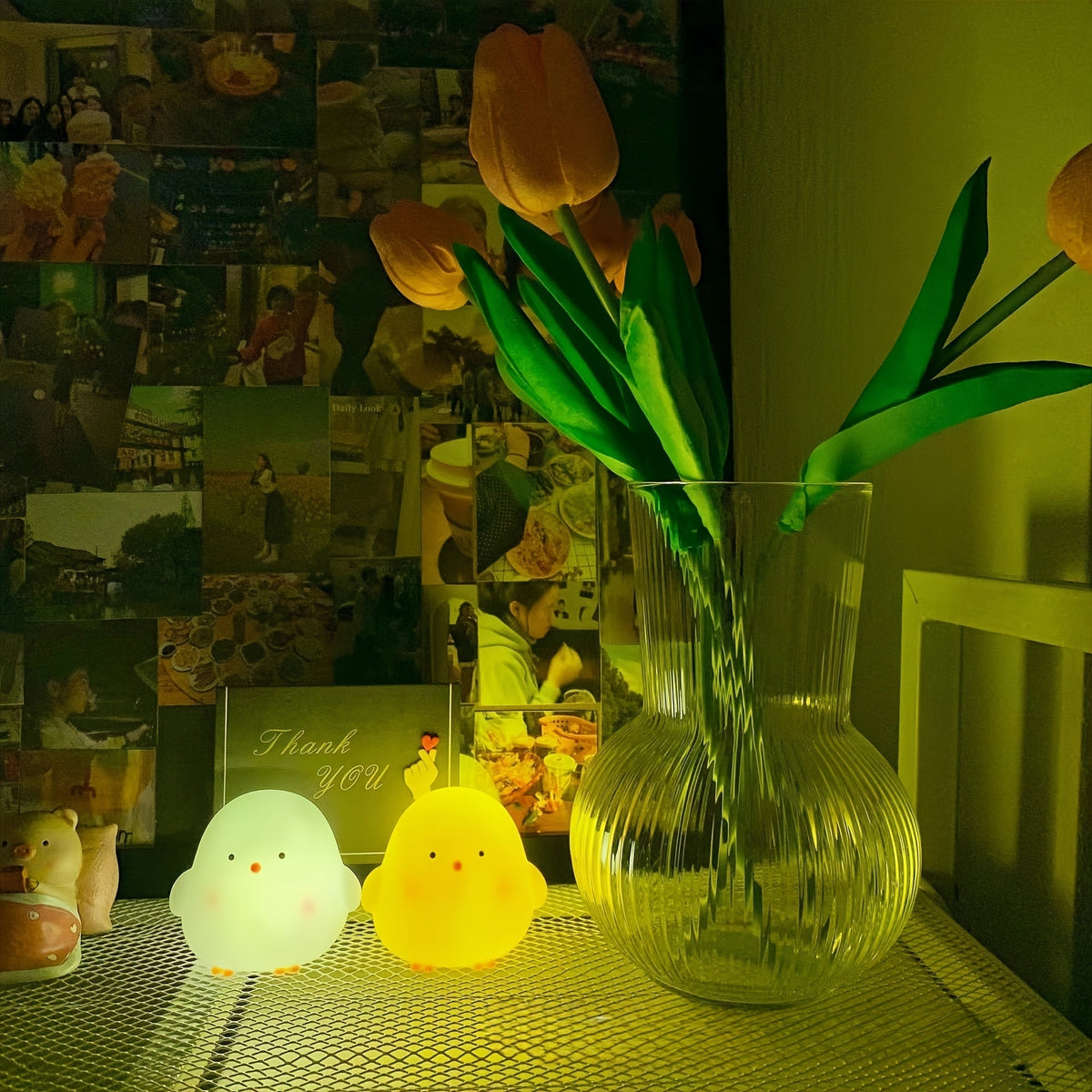 LumiKuiken - Chick LED Table Lamp with Soft, Soothing Light