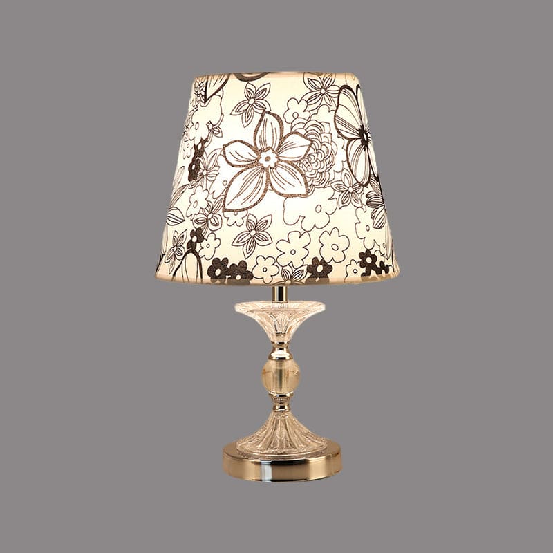 LuminArts - Elegant Floral Table Lamp