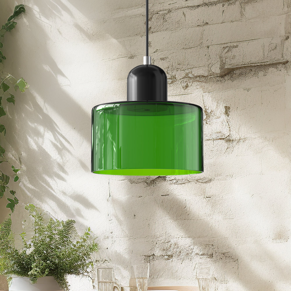 Bauhaus Creative Glass Pendant Light - Colored Glass for an Elegant Interior
