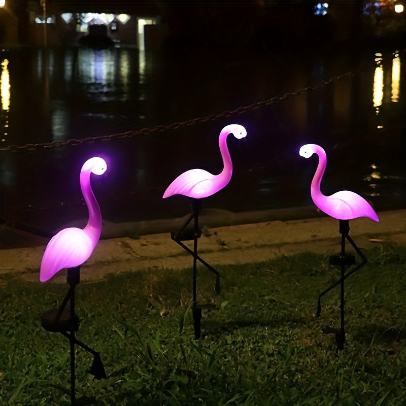 SolarFlamingo Light - Elegant Solar Pink Flamingo Garden Light