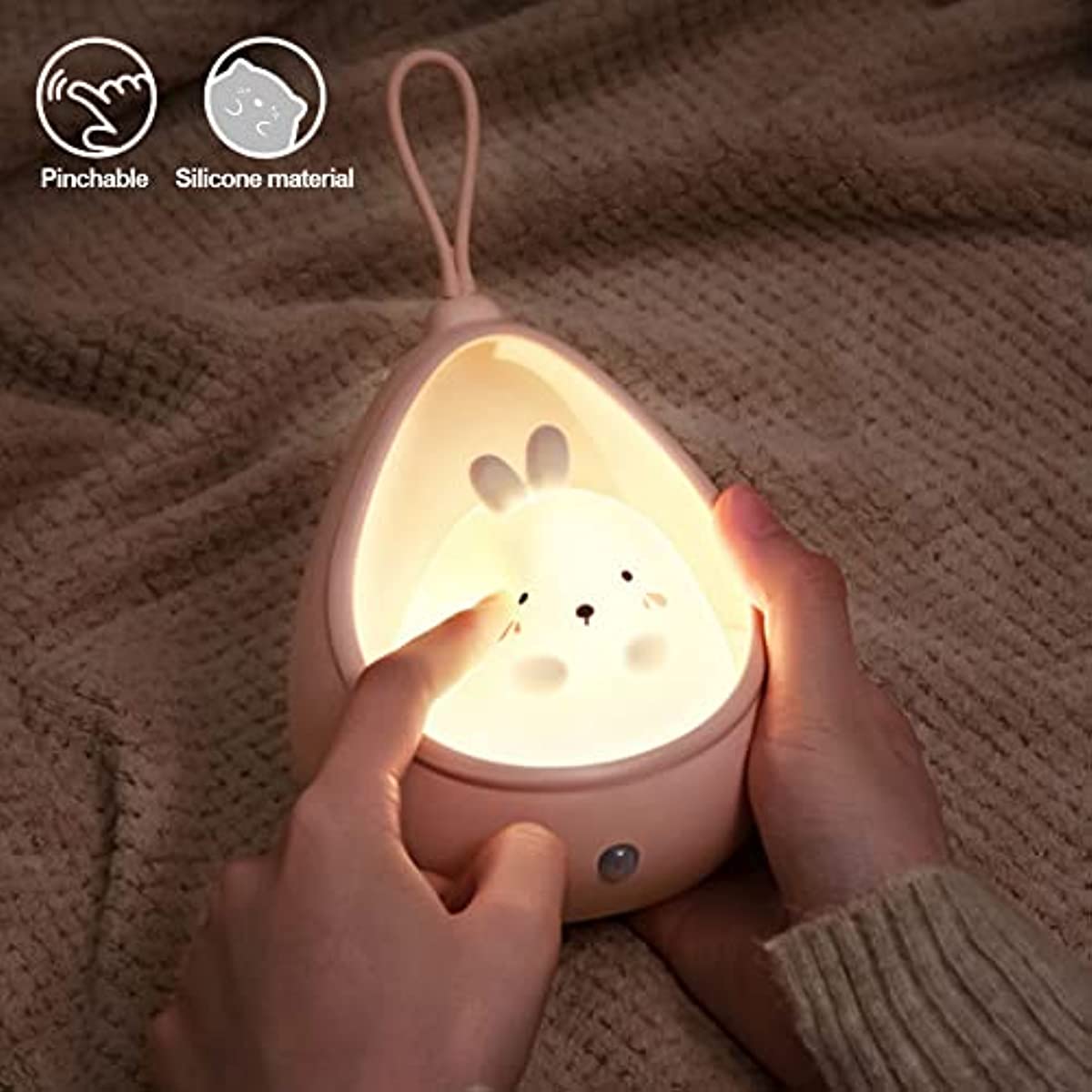 Wuzzle - Rechargeable Animal Night Light with Motion Sensor