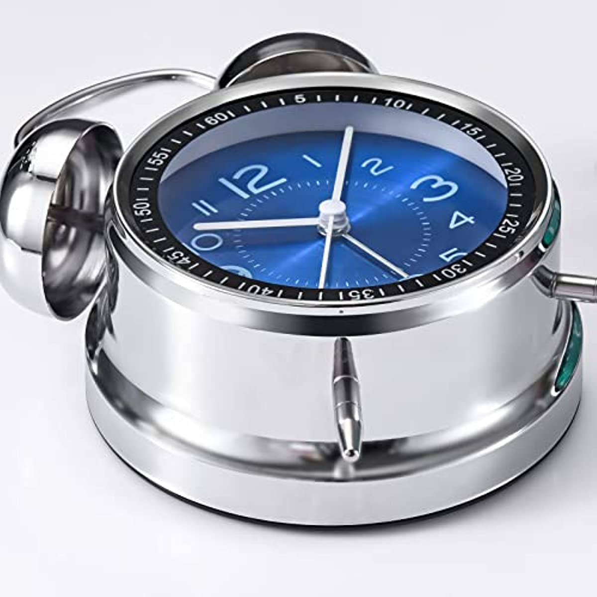 RetroBell Clock - Silent Retro Alarm Clock with Backlight